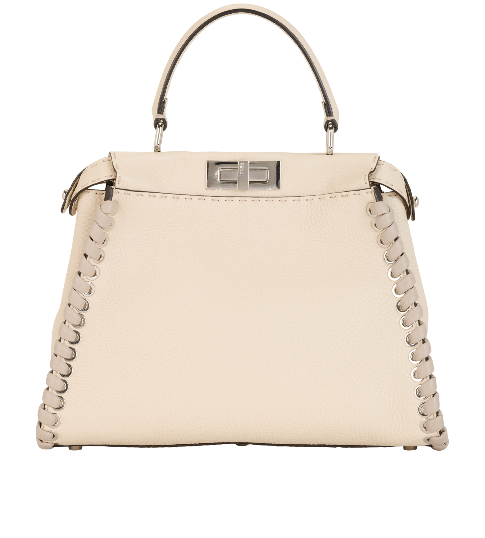 Medium Selleria Peekaboo, &pound;1,500, Handbags, Cream, Leather, Back view